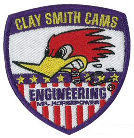 Clay Smith Cams - Engineering Aufnäher